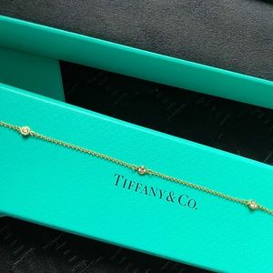 Tiffany&Co 18k Yellow Gold Diamonds By the Yard Bracelet